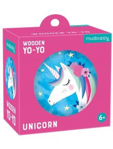 Дървено Йо-Йо Mudpuppy Unicorn - 1119238 - 1122574 - 1129388 - Mudpuppy - Games - 9780735363014