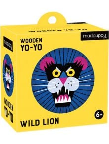 Дървено Йо-Йо Mudpuppy Wild Lion - 1119238 - 1122574 - 1129390 - Mudpuppy - Games - 9780735363038