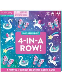 Магнитна настолна игра Mudpuppy - Unicorn Magic - 1119238 - 1122574 - 1129388 - Mudpuppy - Magnetics - 9780735365087