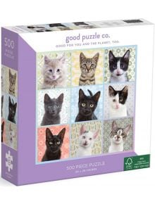 Пъзел Good Puzzle - Котешки портрет, 500 части - Good Puzzle Co. - BVBA Vekemans - 9780735371491