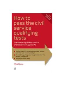 How to Pass the Civil Service Qualifying Tests - 9780749461799