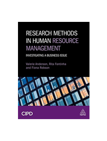 Research Methods in Human Resource Management - 9780749483876