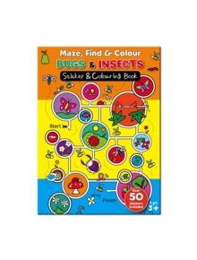 Maze Find and Colour Book - Bugs & Insects - 9780755407842