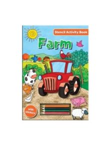 Activity Stencil Books - Farm - 9780755408139