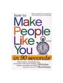 How to Make People Like You - 9780761149460