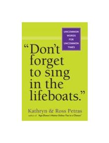 Don't Forget To Sing In The Lifeboats (U.S edition) - 9780761155256