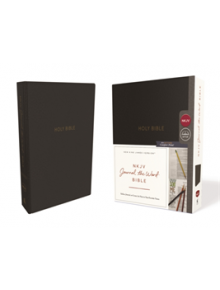 NKJV, Journal the Word Bible, Leathersoft, Black, Red Letter Edition, Comfort Print - 12268 - 9780785218456