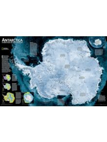 Antarctica Satellite, Tubed - 9780792250128