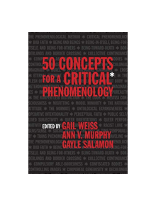 50 Concepts for a Critical Phenomenology - 9780810141155