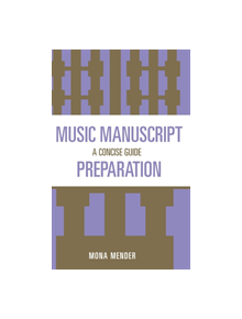 Music Manuscript Preparation - 9780810822948