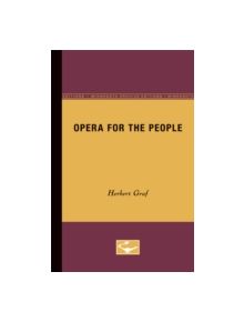 Opera for the People - 9780816659852