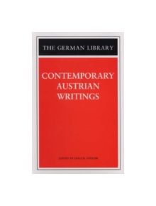 Contemporary Austrian Writings - 9780826415097