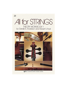 All for Strings Theory Workbook 1 Violin - 9780849732461