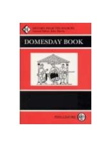 Domesday Book Suffolk - 9780850334814