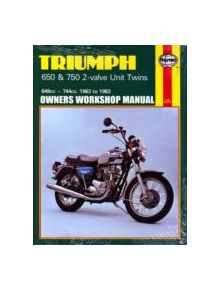 Triumph 650 & 750 2-Valve Unit Twins (63 - 83) - 9780856968907