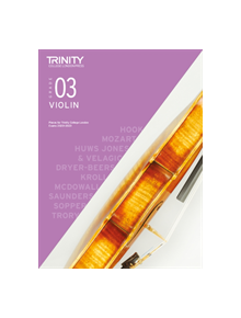 Trinity College London Violin Exam Pieces 2020-2023: Grade 3 - 9780857368249