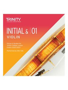 Trinity College London Violin Exam Pieces 2020-2023: Initial & Grade 1 CD - 9780857369017