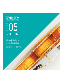 Trinity College London Violin Exam Pieces 2020-2023: Grade 5 CD - 9780857369055