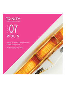 Trinity College London Violin Exam Pieces 2020-2023: Grade 7 CD - 9780857369079