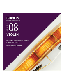 Trinity College London Violin Exam Pieces 2020-2023: Grade 8 CD - 9780857369086