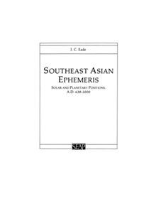 Southeast Asian Ephemeris - 9780877277040