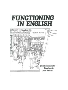 Functioning in English: Teacher's Manual - 9780887510205