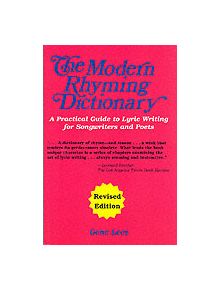 Modern Rhyming Dictionary - 9780895243171