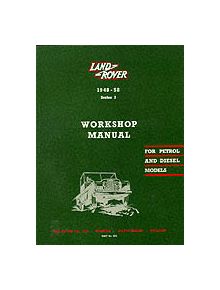 Land Rover Series I Workshop Manual - 9780907073987