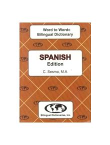 English-Spanish & Spanish-English Word-to-Word Dictionary - 9780933146990