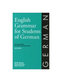 English Grammar for Students of German 6th ed. - 9780934034432