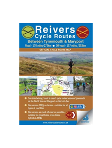 Reivers Cycle Routes - On and Off-road (waterproof) - 9780995748590