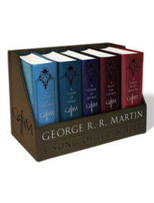 George R. R. Martin's A Game of Thrones Leather-Cloth Boxed Set (Song of Ice and Fire Series) - 9781101965481