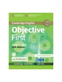 Objective First Student's Book with Answers with CD-ROM with Testbank - 9781107542396