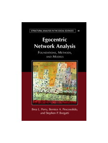 Egocentric Network Analysis - 9781107579316