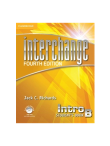 Interchange Intro Student's Book B with Self-study DVD-ROM - 9781107611559