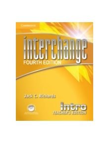 Interchange Intro Teacher's Edition with Assessment Audio CD/CD-ROM - 9781107640115