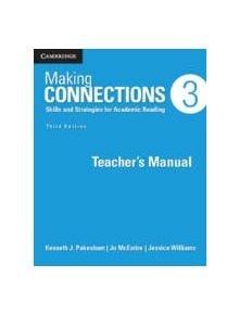 Making Connections Level 3 Teacher's Manual - 9781107650541