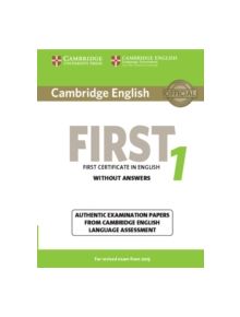 Cambridge English First 1 for Revised Exam from 2015 Student's Book without Answers - 9781107668577