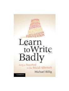 Learn to Write Badly - 9781107676985