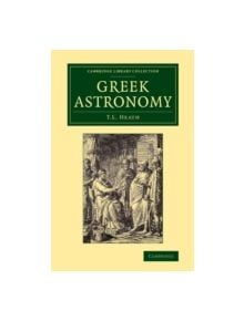 Greek Astronomy - 9781108062800