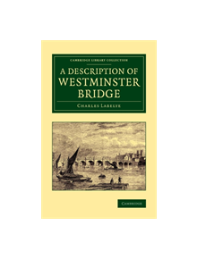 A Description of Westminster Bridge - 9781108071956