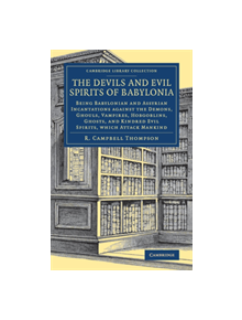 The Devils and Evil Spirits of Babylonia - 9781108084611