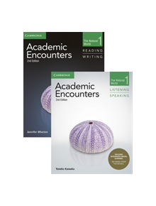 Academic Encounters Level 1 2-Book Set (R&W Student's Book with WSI, L&S Student's Book with Integrated Digital Learning) - 9