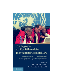 The Legacy of Ad Hoc Tribunals in International Criminal Law - 9781108417389