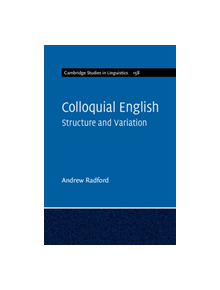 Colloquial English - 9781108428057