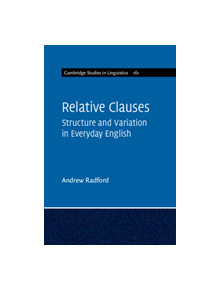 Relative Clauses - 9781108492805