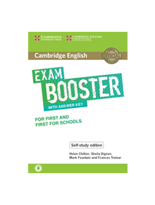 Cambridge English Booster with Answer Key for First and First for Schools  - Self-study Edition - 9781108553933