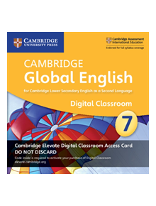 Cambridge Global English Stage 7 Cambridge Elevate Digital Classroom Access Card (1 Year) - 9781108701563