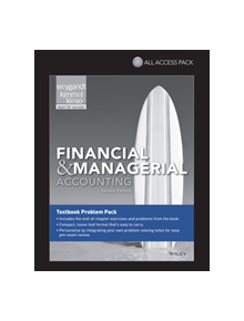 Financial & Managerial Accounting All Access Pack Print Component - 9781118869901