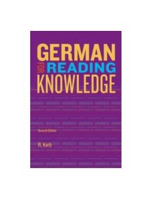 German for Reading Knowledge - 9781133604266